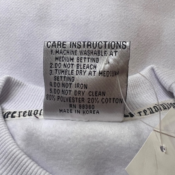 Vintage Original Thug Life 51 White Crew-Neck Sweatshirt - NWT - Picture 7 of 7